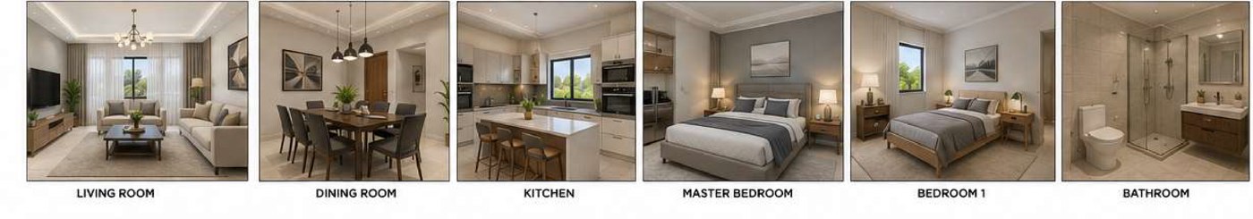 3-Bedroom All-Ensuite Bungalow interior photos