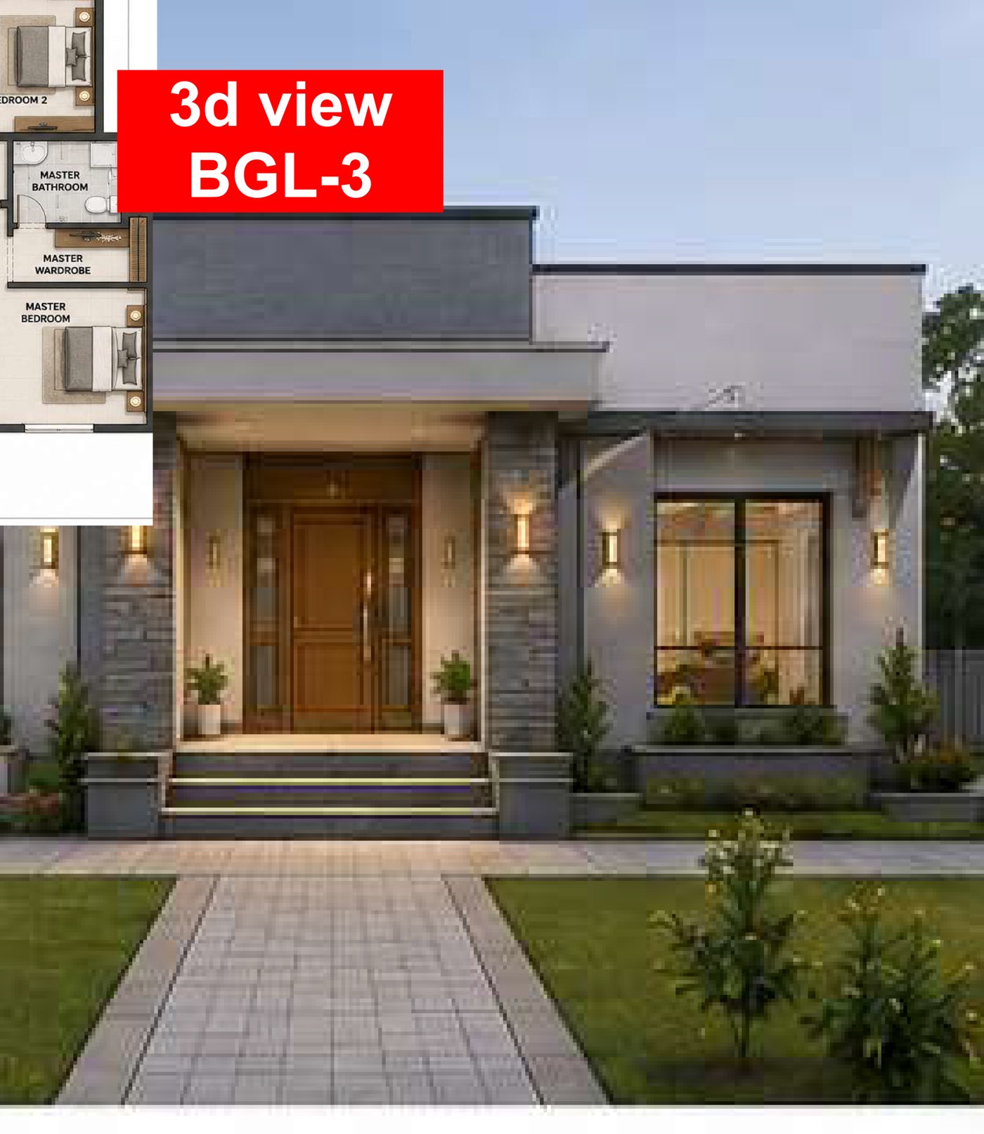Chaphuts-built residence exterior render